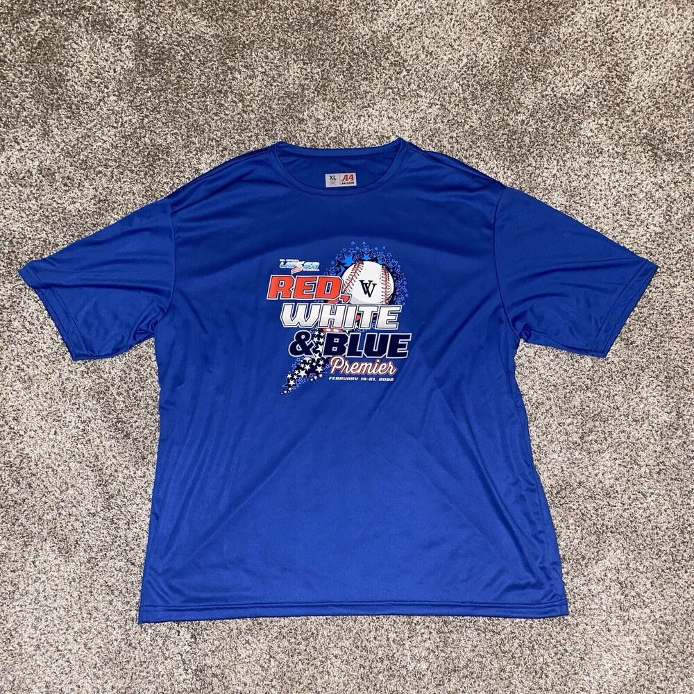 USSSA Baseball Tournament T-Shirt Men's XL